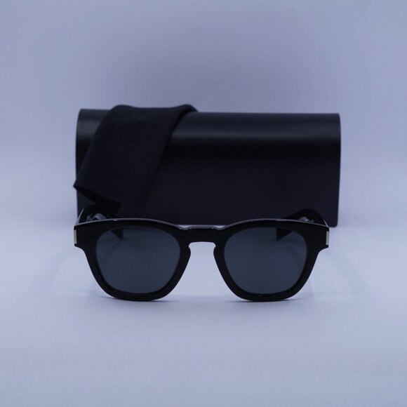 Saint Laurent SL746 001 Square Sunglasses – Black - Picture 3 of 10